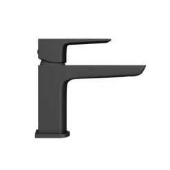 Mileto Matt Black Cloakroom Mini Basin Mixer Tap 6 Mileto Matt Black Cloakroom Mini Basin Mixer Tap -Basin Taps Shop M07BLK nw d2 460