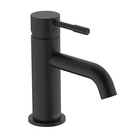 Bristan Mila Black Mono Basin Mixer with Clicker Waste 1 Bristan Mila Black Mono Basin Mixer with Clicker Waste