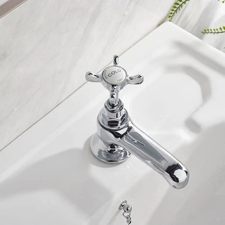 Bristan 1901 Traditional Vanity Basin Taps - Chrome Plated - N-VAN-C-CD 3 Bristan 1901 Traditional Vanity Basin Taps - Chrome Plated - N-VAN-C-CD - Image 3