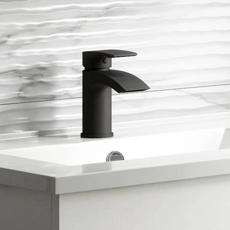 Nexus Matt Black Basin Mixer Tap 5 Nexus Matt Black Basin Mixer Tap - Image 5