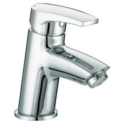 Bristan Orta Basin Mixer with Clicker Waste - Chrome - OR-BAS-C