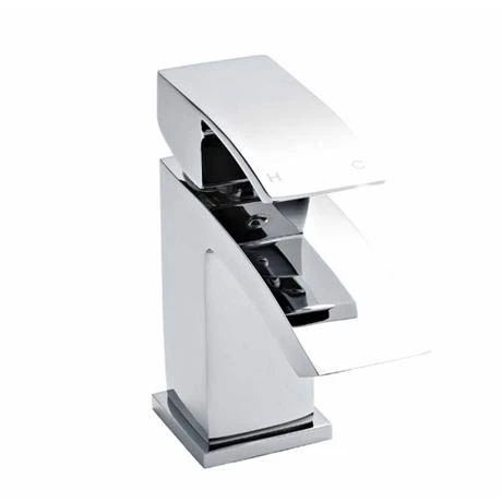 Nuie Vibe Midi Single Lever Mono Basin Mixer inc. Waste - TSI305 1 Nuie Vibe Midi Single Lever Mono Basin Mixer inc. Waste - TSI305