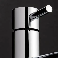 Crosswater MPRO Monobloc Basin Mixer - Chrome - PRO110DNC -Basin Taps Shop PRO110DNC D2 460