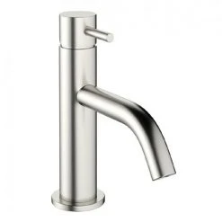 Crosswater MPRO Monobloc Basin Mixer - Brushed Stainless Steel - PRO110DNV