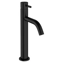 Crosswater MPRO Tall Monobloc Basin Mixer - Matt Black - PRO112DNM