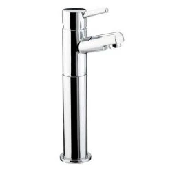 Bristan - Prism Contemporary Tall Basin Mixer (no waste) - Chrome - PM-TBAS-C