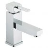 Bristan - Quadrato Basin Mixer with Eco-Click (no waste) - Chrome - QD-EBASNW-C