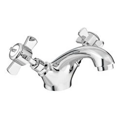 Regent Traditional Mono Basin Mixer - Chrome