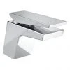Bristan - Sail Contemporary Basin Mixer w/ Clicker Waste - Chrome - SAI-BAS-C