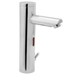 Deva - Chrome Mono Basin Sensor Tap - Adjustable Temperature - SENSOR6/BT