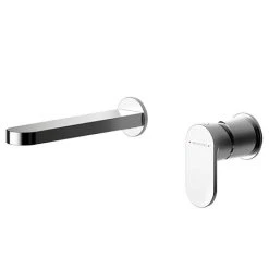 Asquiths Solitude Wall Mounted Basin Mixer (2TH) Without Backplate - TAB5112