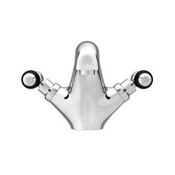 Chatsworth 1928 Traditional Black Lever Mono Basin Mixer Tap -Basin Taps Shop TRAD013D BLK new d5 460