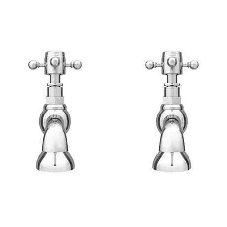 Chatsworth 1928 Traditional Crosshead Pillar Basin Taps 5 Chatsworth 1928 Traditional Crosshead Pillar Basin Taps - Image 5