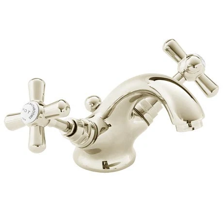Heritage - Ryde Mono Basin Mixer with Pop-up Waste - Vintage Gold - TRHG04 1 Heritage - Ryde Mono Basin Mixer with Pop-up Waste - Vintage Gold - TRHG04