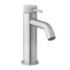 Crosswater 3ONE6 Stainless Steel Mono Basin Mixer Tap - TS110DNS