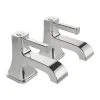 Heritage Somersby Basin Pillar Taps - TSBC00