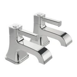 Heritage Somersby Basin Pillar Taps - TSBC00