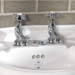 Silverdale Victorian Cloakroom Basin Pillar Taps Chrome 5 Silverdale Victorian Cloakroom Basin Pillar Taps Chrome -Basin Taps Shop VCTBSCPLCHR l 460