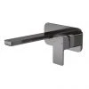 Venice Cubo Gunmetal Grey Wall Mounted Basin Mixer