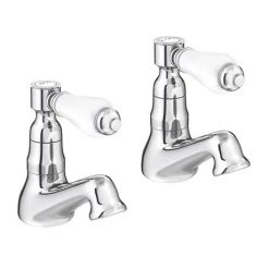 Lancaster Traditional Basin Taps