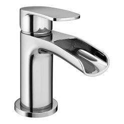 Valencia Waterfall Basin Mixer Tap + Waste