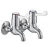 Bristan - Value Lever Bib Taps - Chrome Plated w/ Ceramic Disc Valves - VAL-BIB-C-CD