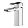 Nuie Windon Chrome Mini Mono Basin Mixer with Push Button Waste - WIN315