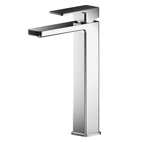 Nuie Windon Chrome High Rise Mono Basin Mixer - WIN370 1 Nuie Windon Chrome High Rise Mono Basin Mixer - WIN370
