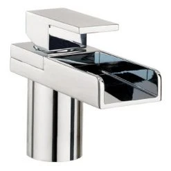 Crosswater - Water Square Monobloc Basin Mixer Tap - WS110DNC